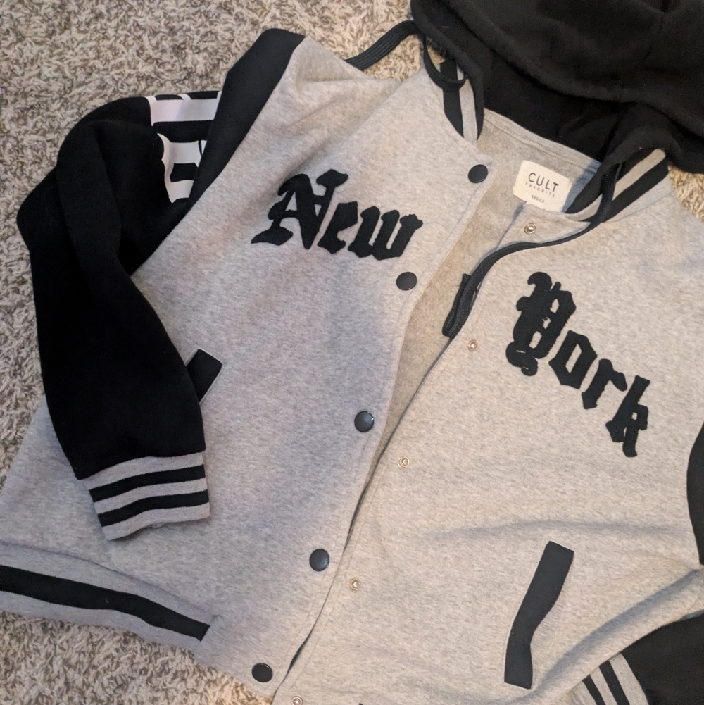 🖤 New York Varsity Jacket – Streetwear Essential 🖤 - Picture 3 of 7